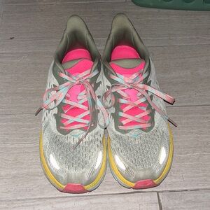 Hoka x Free People Movement Clifton 8 in green